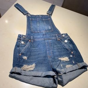 Denim Romper